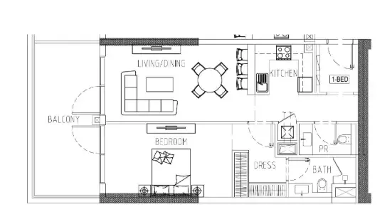 DAMAC Damac Riverside Views floor plan