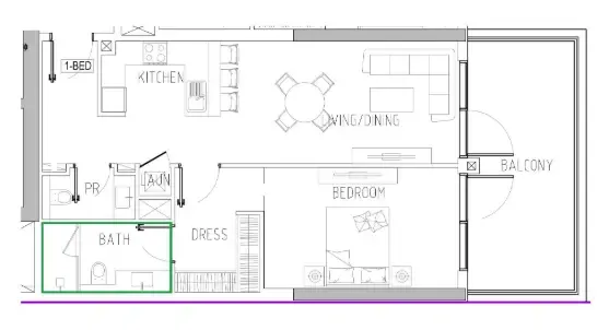 DAMAC Damac Riverside Views floor plan