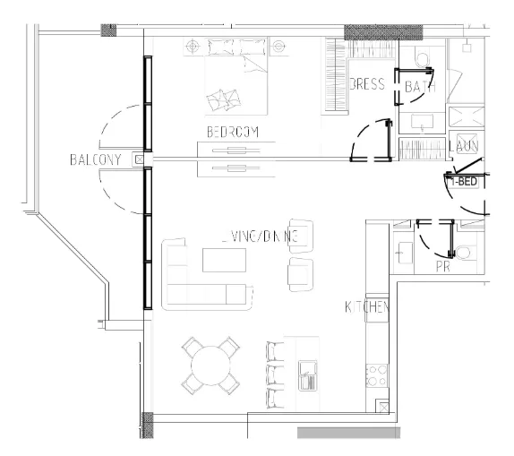 DAMAC Damac Riverside Views floor plan