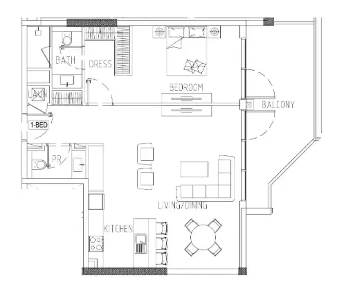 DAMAC Damac Riverside Views floor plan