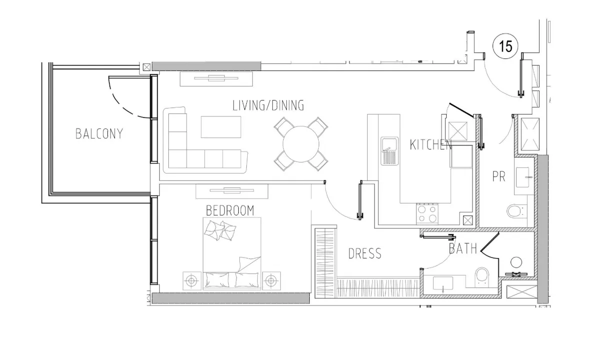 DAMAC Damac Riverside Views floor plan
