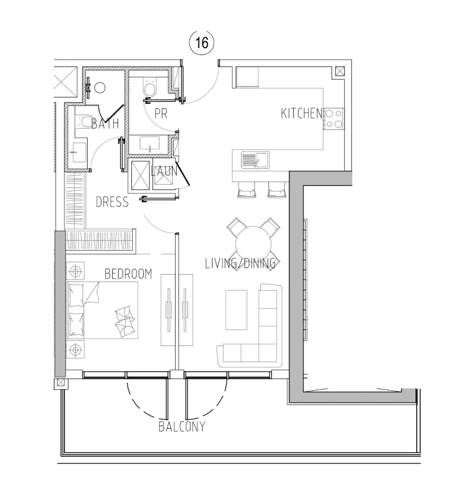 DAMAC Damac Riverside Views floor plan
