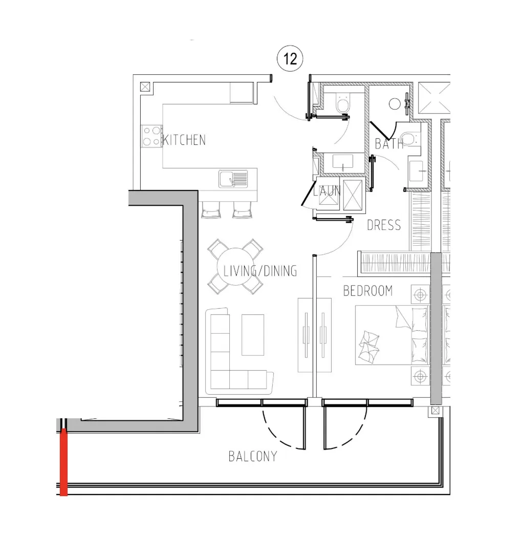 DAMAC Damac Riverside Views floor plan