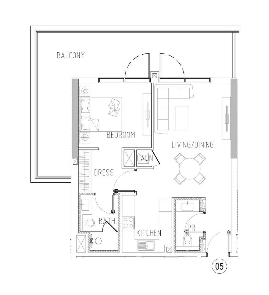 DAMAC Damac Riverside Views floor plan