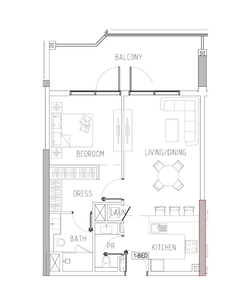 DAMAC Damac Riverside Views floor plan