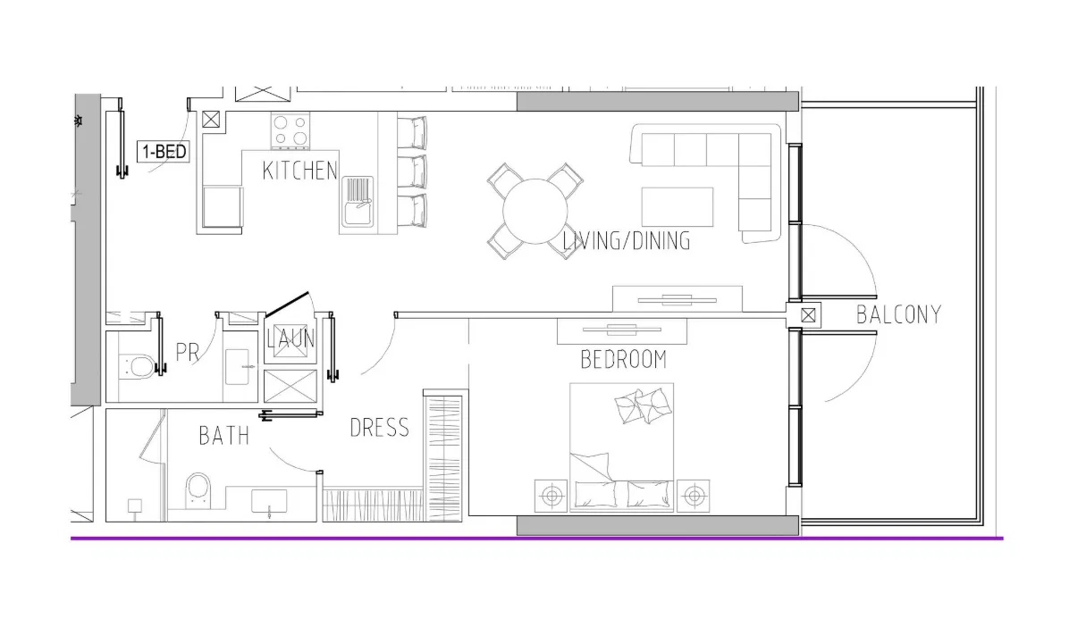 DAMAC Damac Riverside Views floor plan