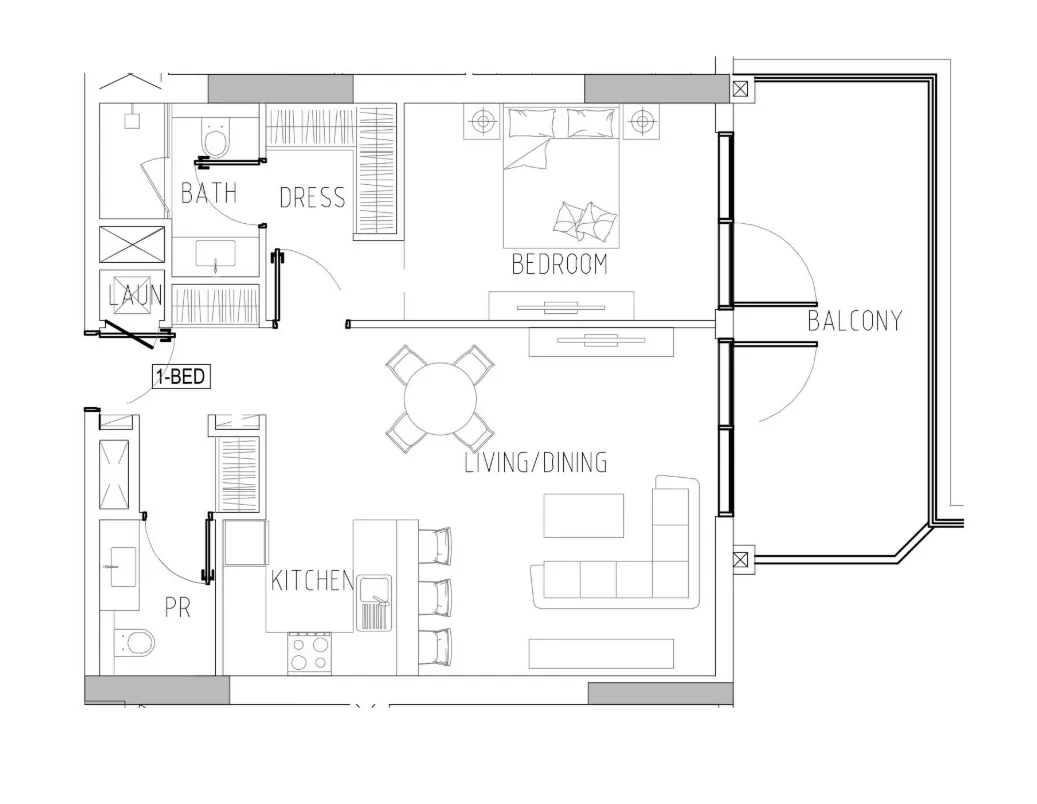 DAMAC Damac Riverside Views floor plan