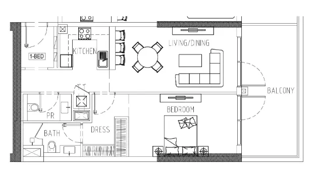 DAMAC Damac Riverside Views floor plan