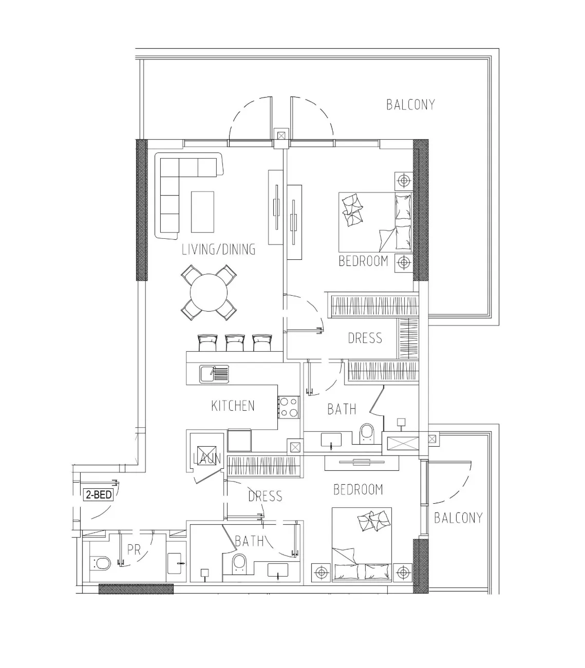 DAMAC Damac Riverside Views floor plan