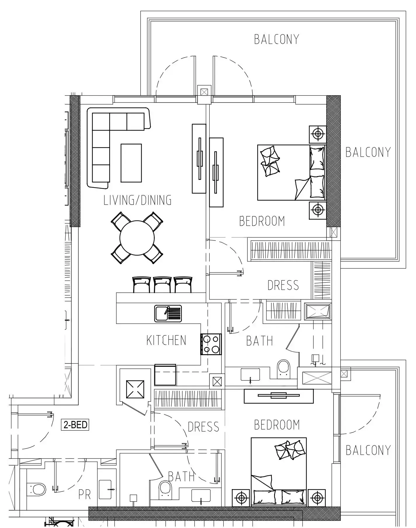 DAMAC Damac Riverside Views floor plan