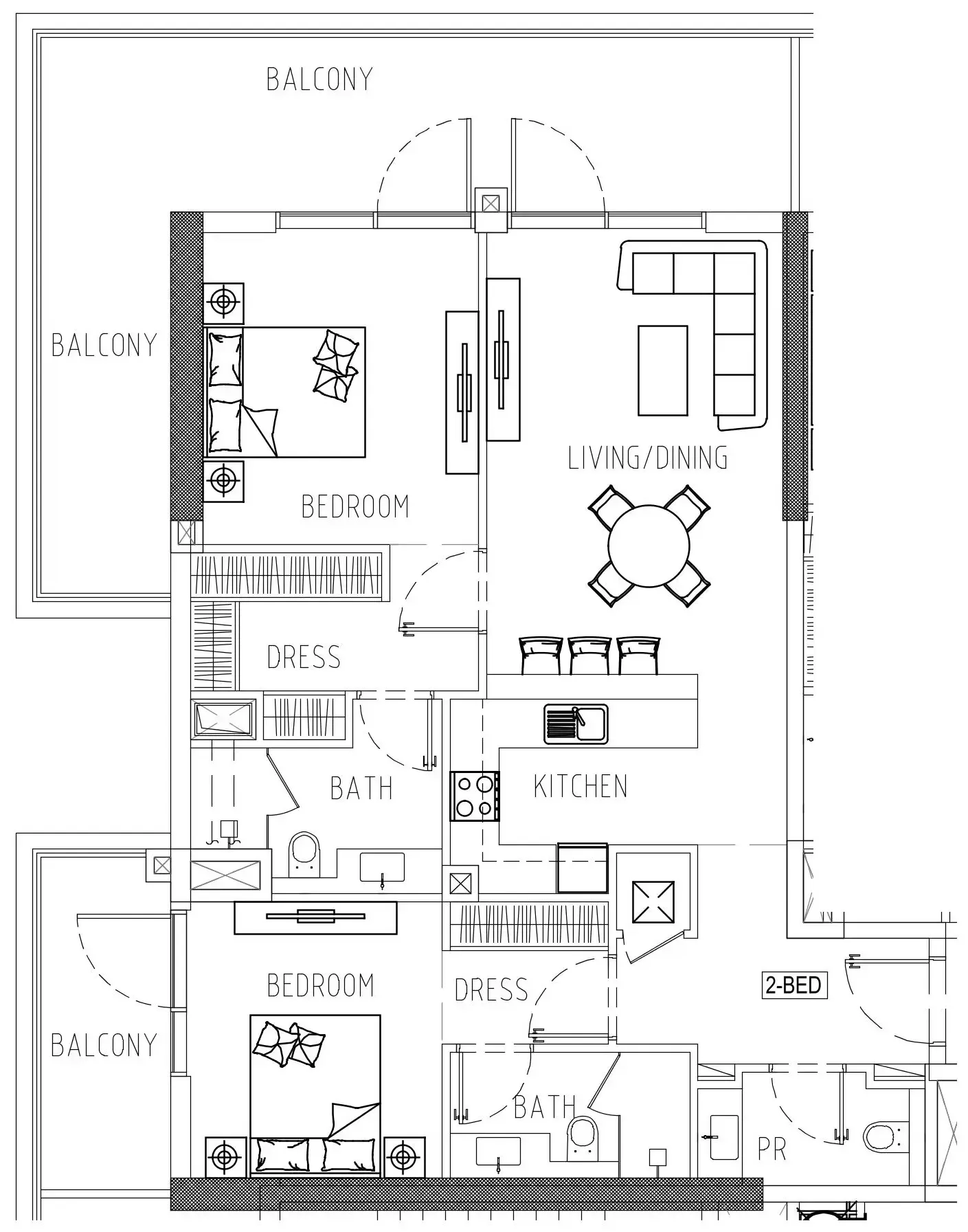 DAMAC Damac Riverside Views floor plan
