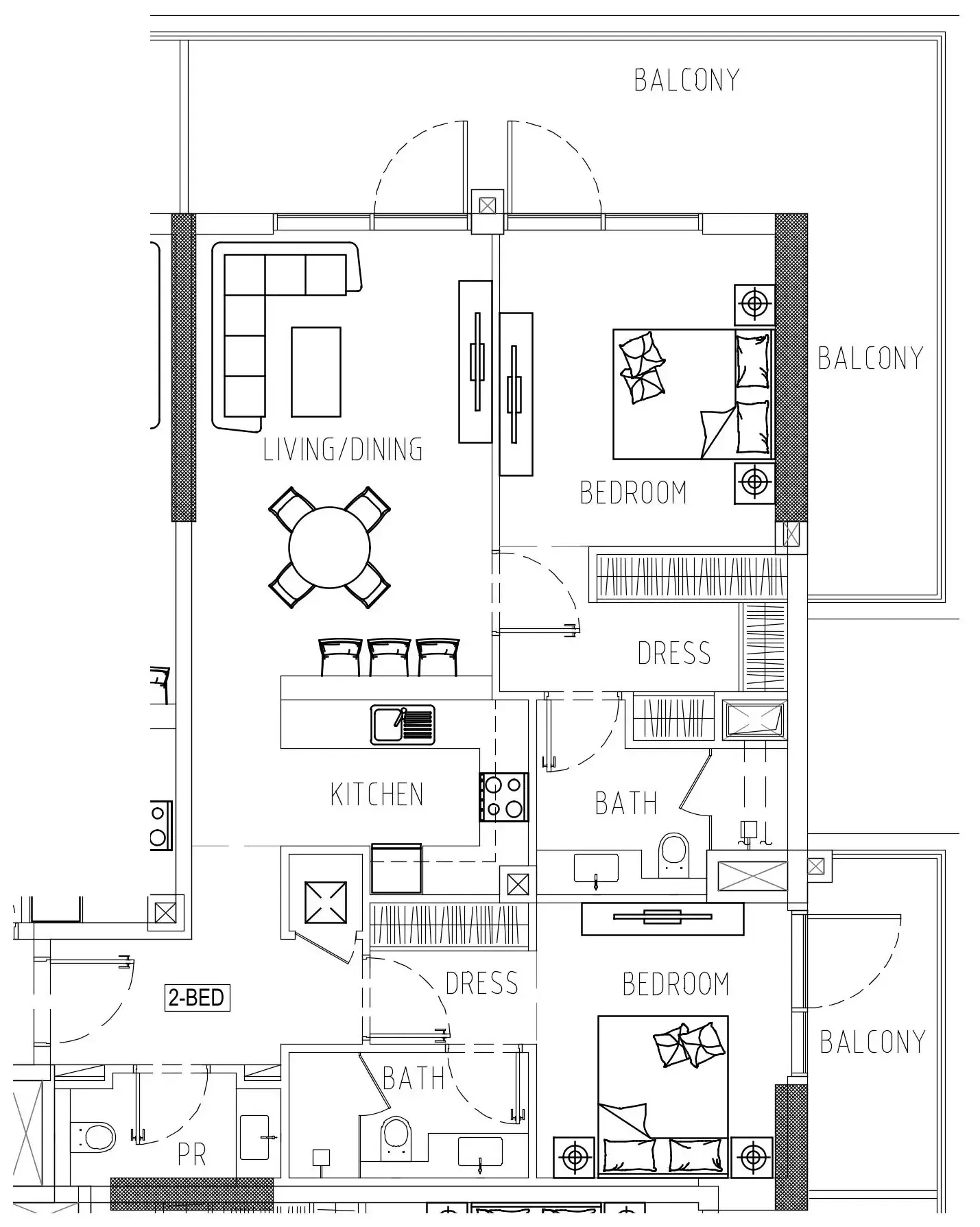 DAMAC Damac Riverside Views floor plan
