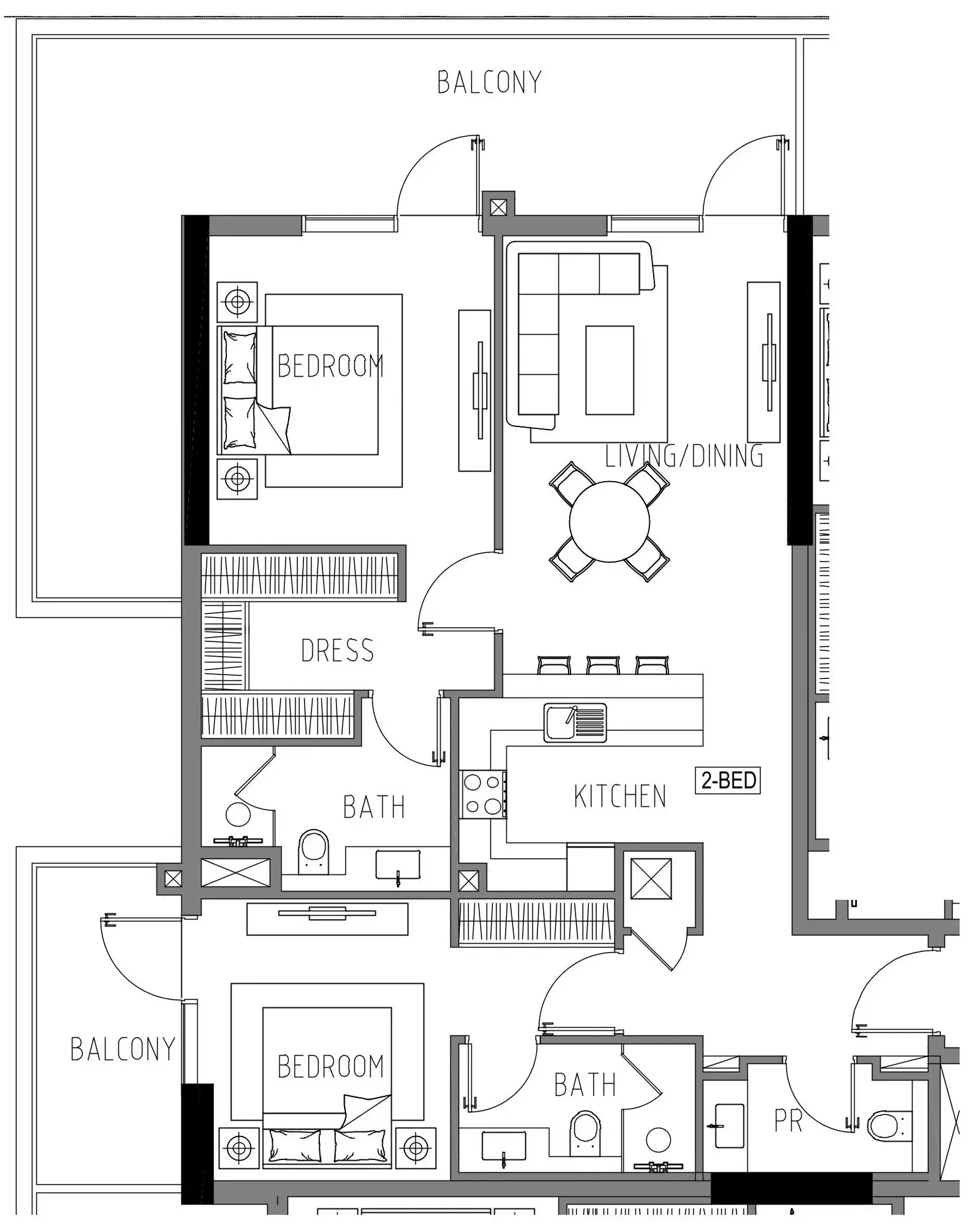 DAMAC Damac Riverside Views floor plan