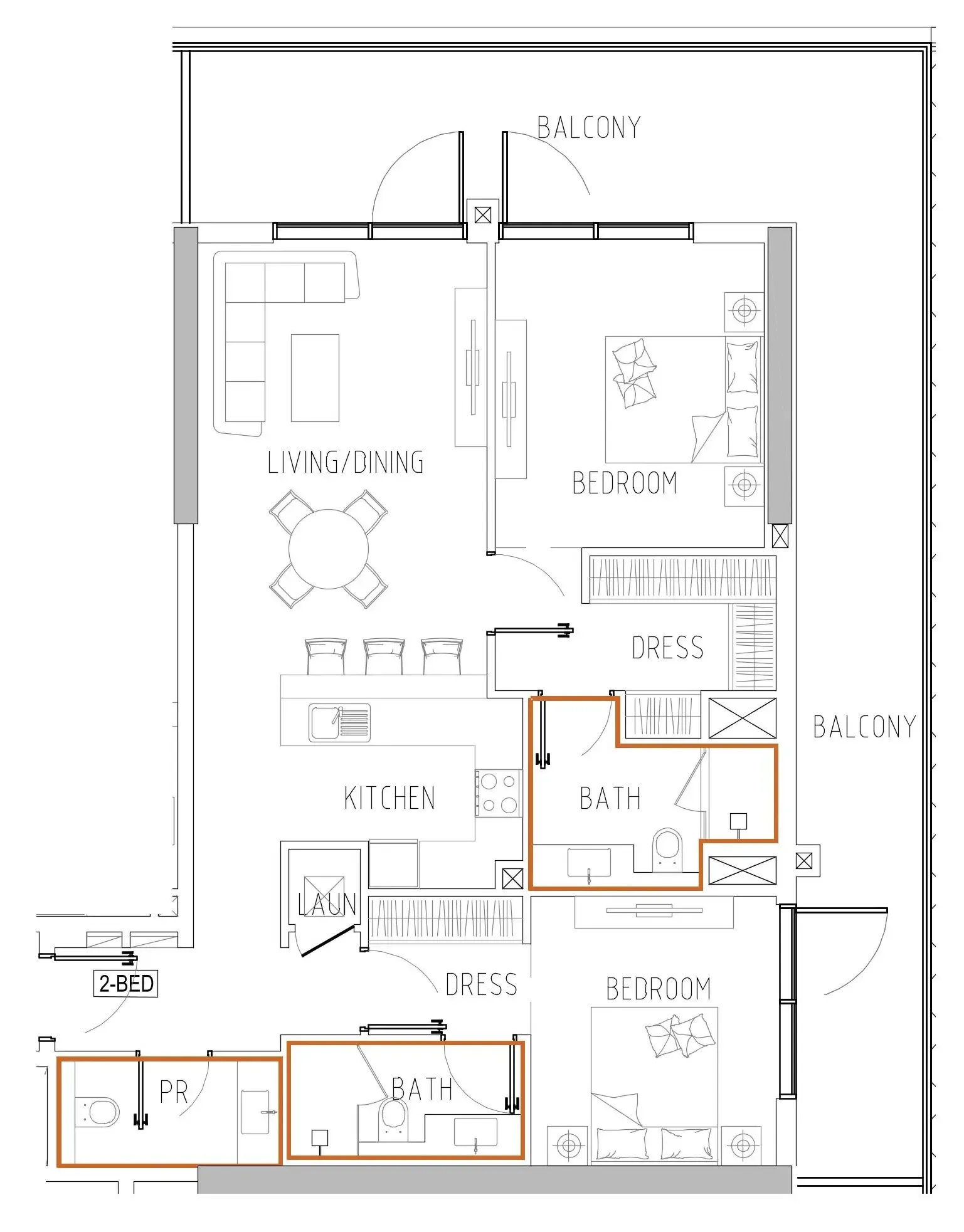 DAMAC Damac Riverside Views floor plan