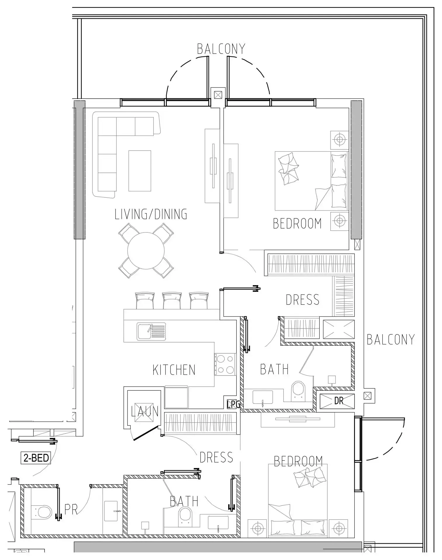 DAMAC Damac Riverside Views floor plan