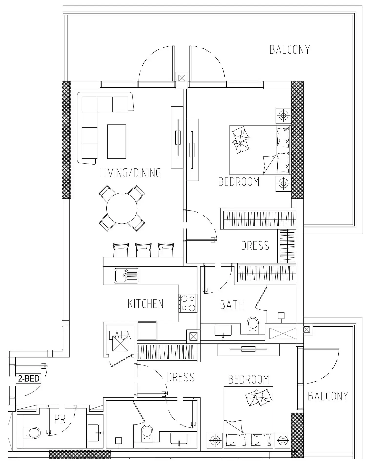 DAMAC Damac Riverside Views floor plan