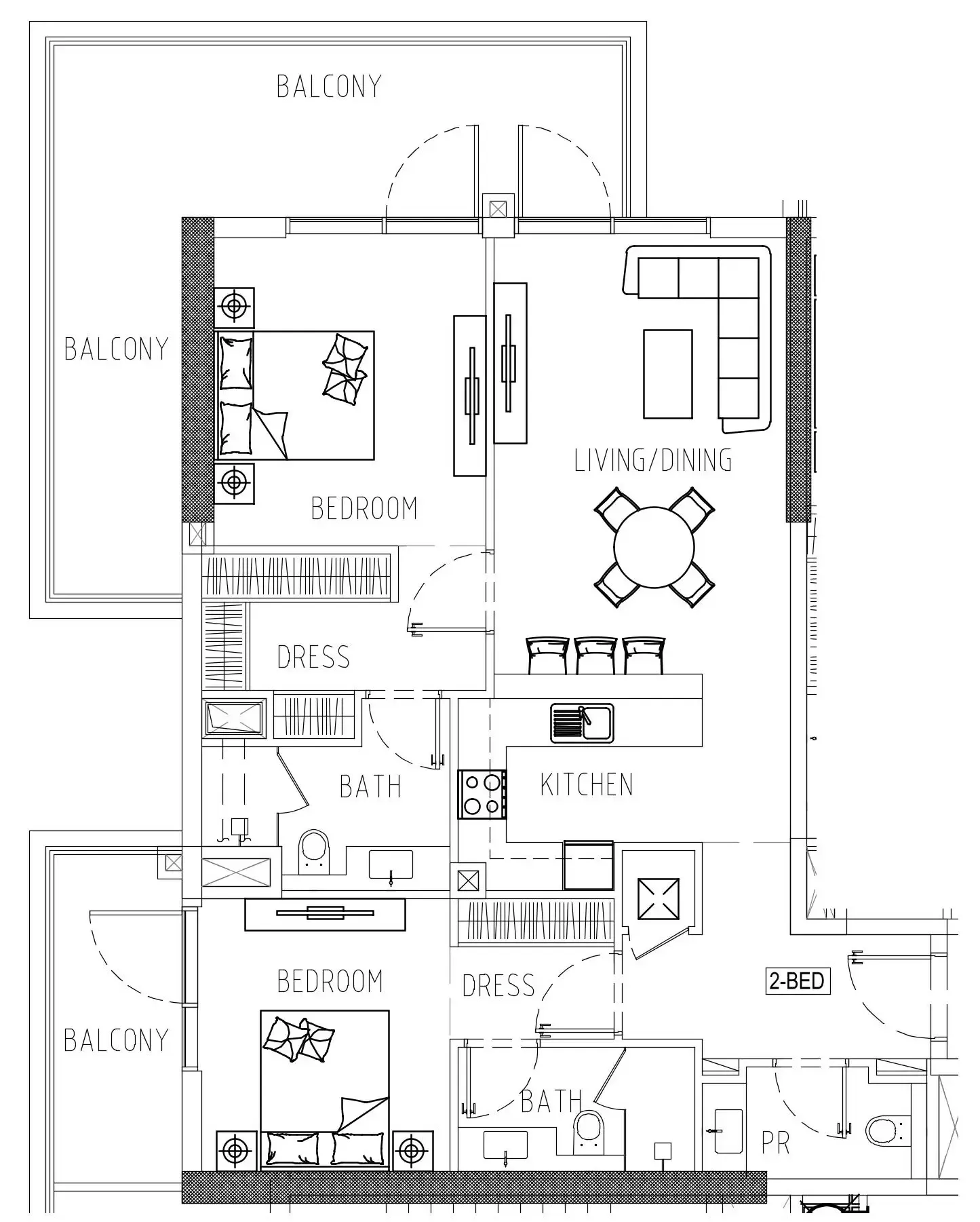 DAMAC Damac Riverside Views floor plan