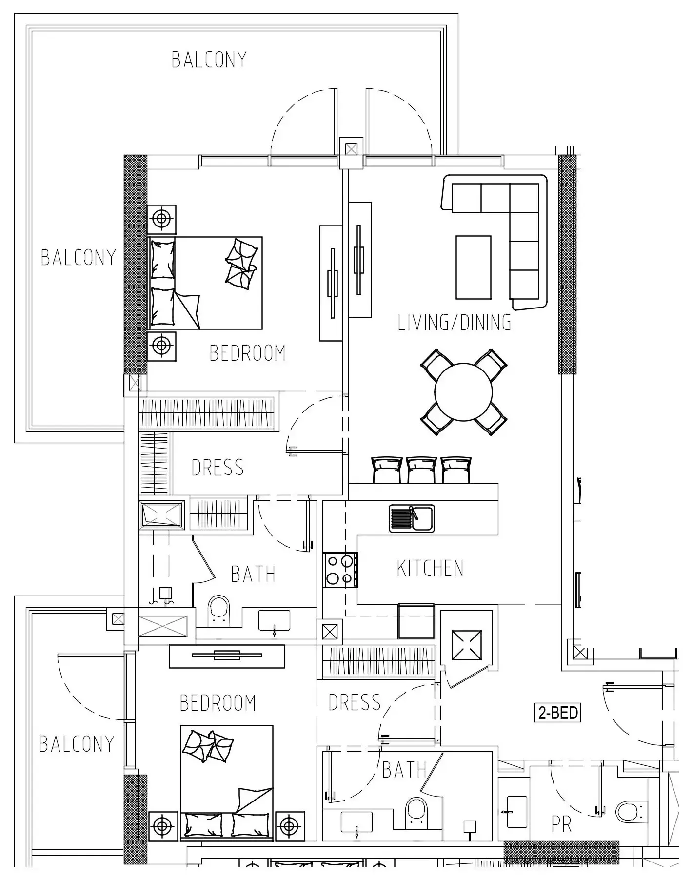 DAMAC Damac Riverside Views floor plan