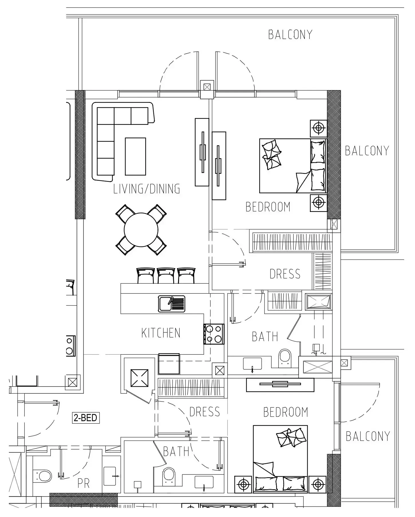 DAMAC Damac Riverside Views floor plan