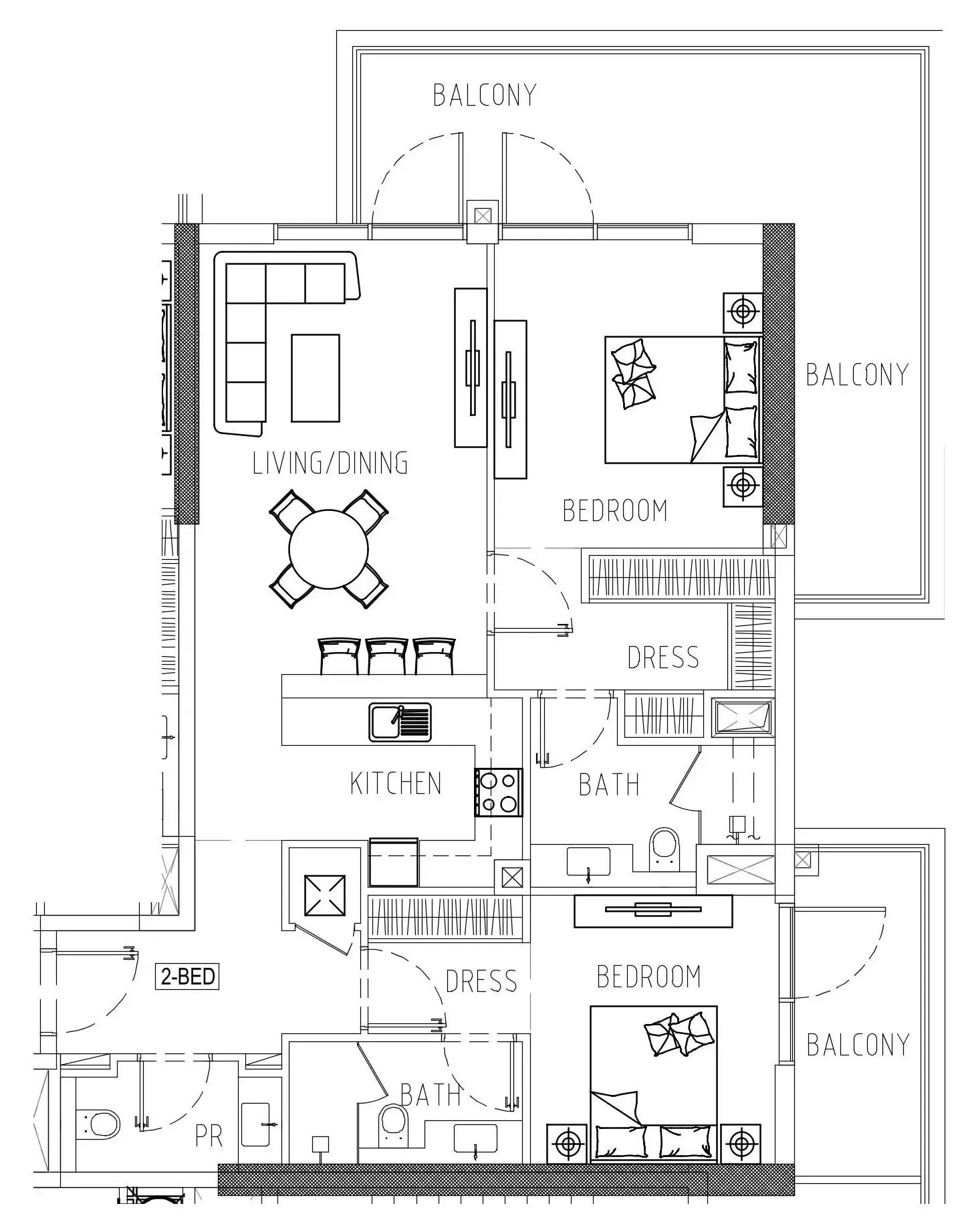 DAMAC Damac Riverside Views floor plan