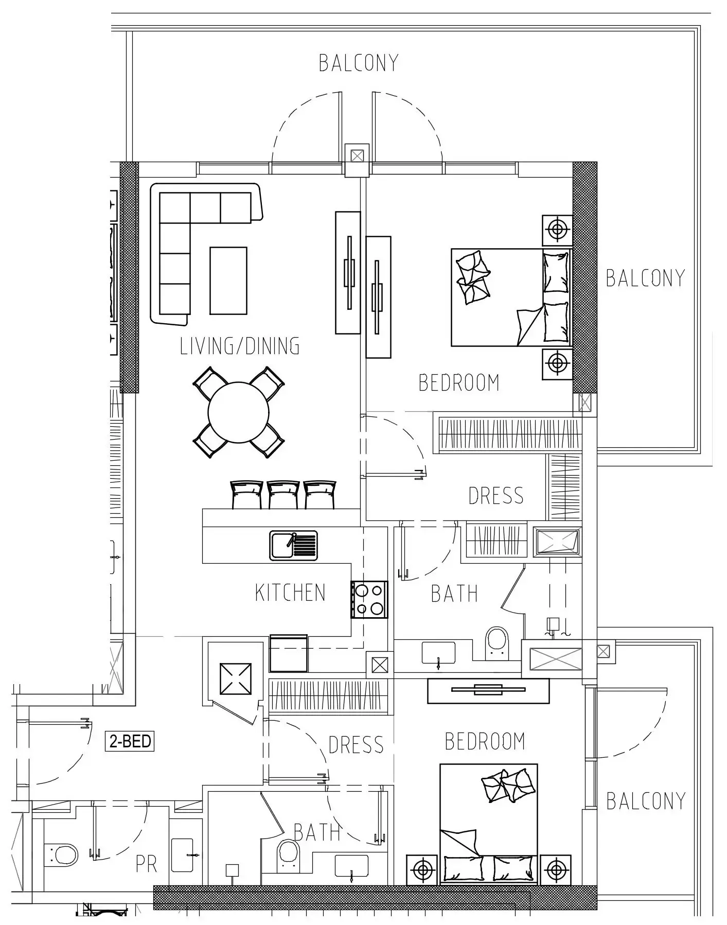 DAMAC Damac Riverside Views floor plan