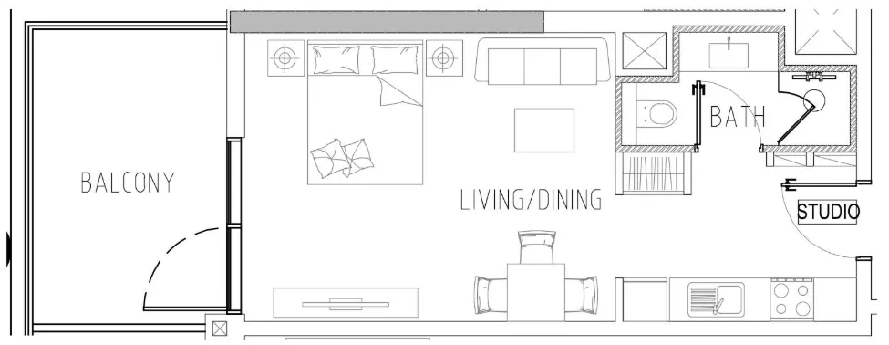 DAMAC Damac Riverside Views floor plan