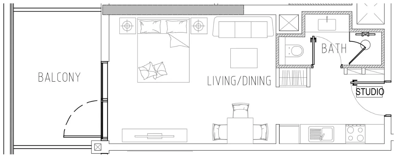 DAMAC Damac Riverside Views floor plan