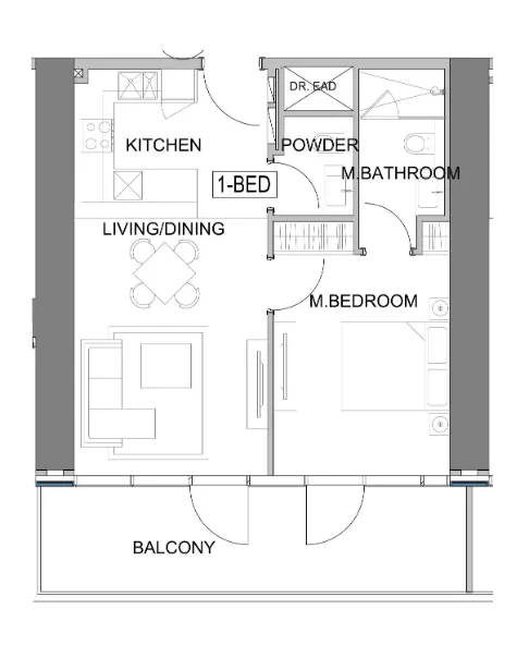 DAMAC Damac Safa Gate floor plan