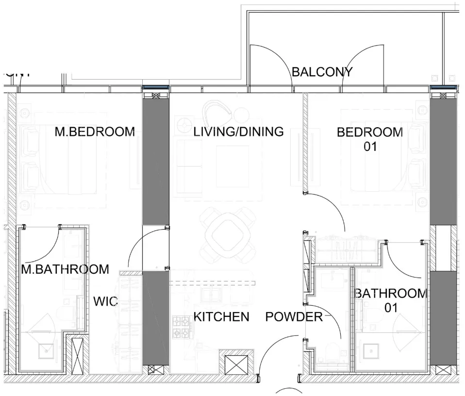 DAMAC Damac Safa Gate floor plan