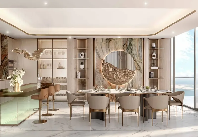 Interior at Damac Safa Gate in Safa Park Dubai