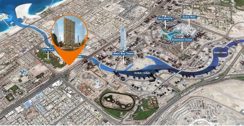 DAMAC Damac Safa Gate master plan
