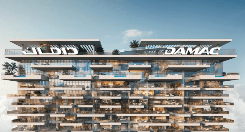 Exterior at Damac Safa Gate in Safa Park Dubai