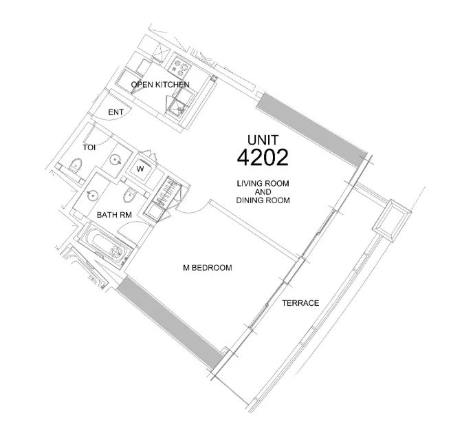 DAMAC Damac Towers by Paramount floor plan