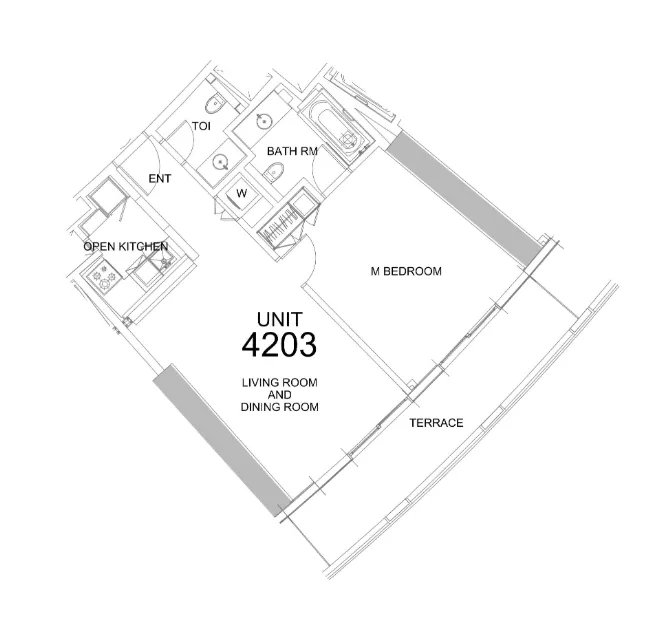DAMAC Damac Towers by Paramount floor plan