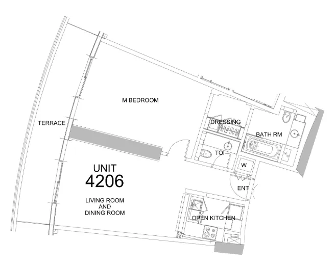 DAMAC Damac Towers by Paramount floor plan
