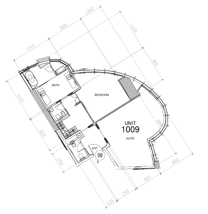 DAMAC Damac Towers by Paramount floor plan