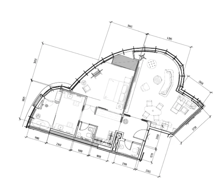DAMAC Damac Towers by Paramount floor plan