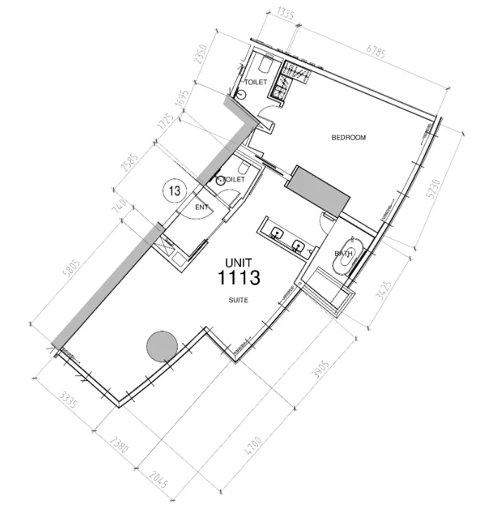 DAMAC Damac Towers by Paramount floor plan