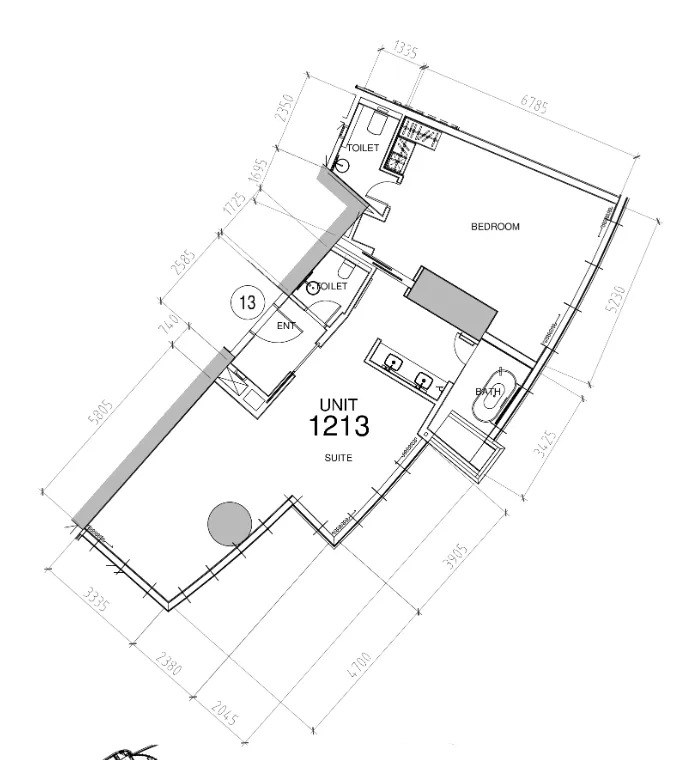 DAMAC Damac Towers by Paramount floor plan