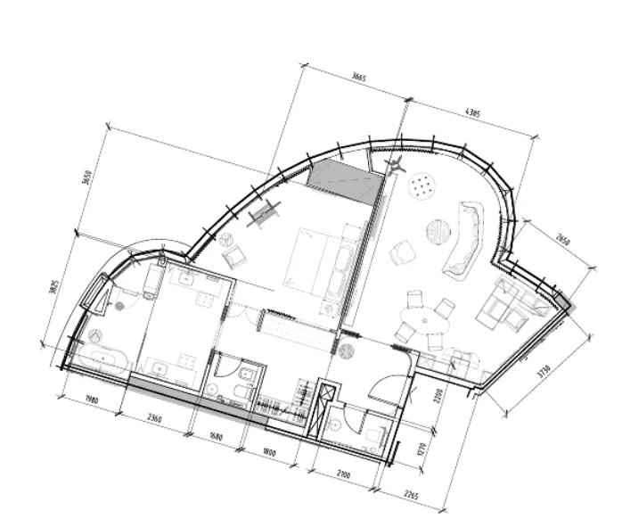 DAMAC Damac Towers by Paramount floor plan