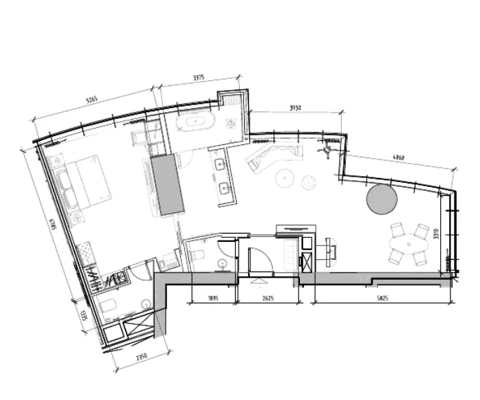 DAMAC Damac Towers by Paramount floor plan