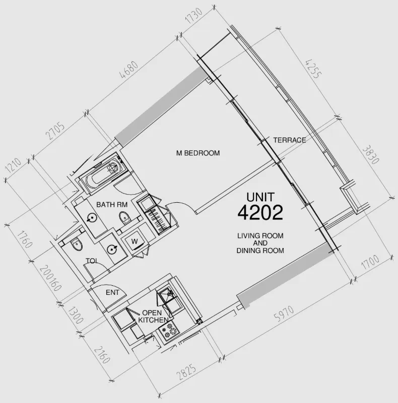 DAMAC Damac Towers by Paramount floor plan