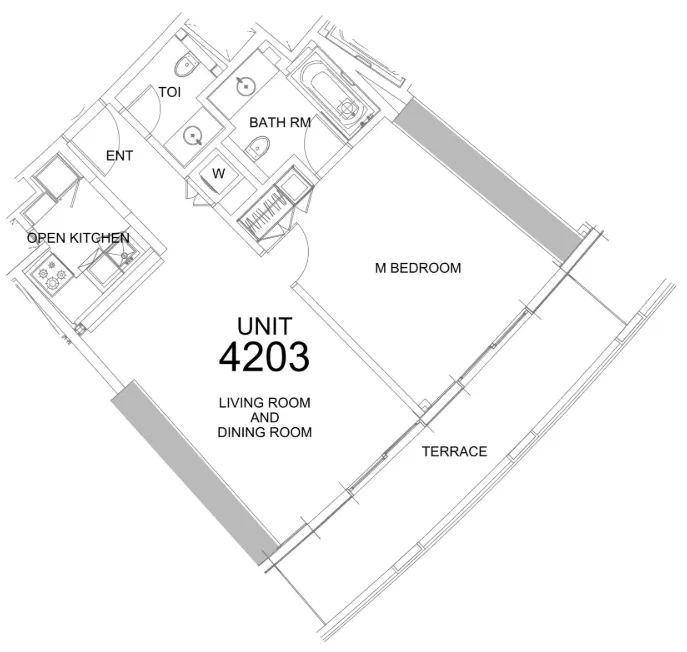 DAMAC Damac Towers by Paramount floor plan