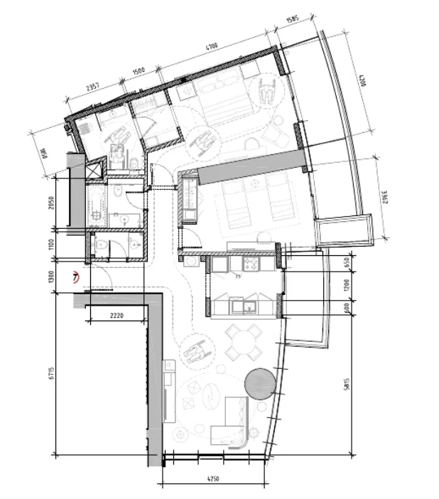 DAMAC Damac Towers by Paramount floor plan