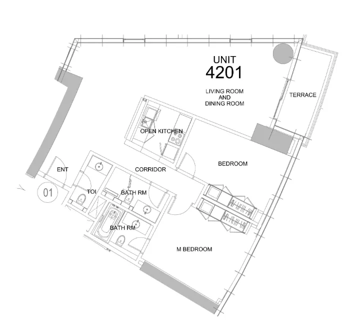 DAMAC Damac Towers by Paramount floor plan