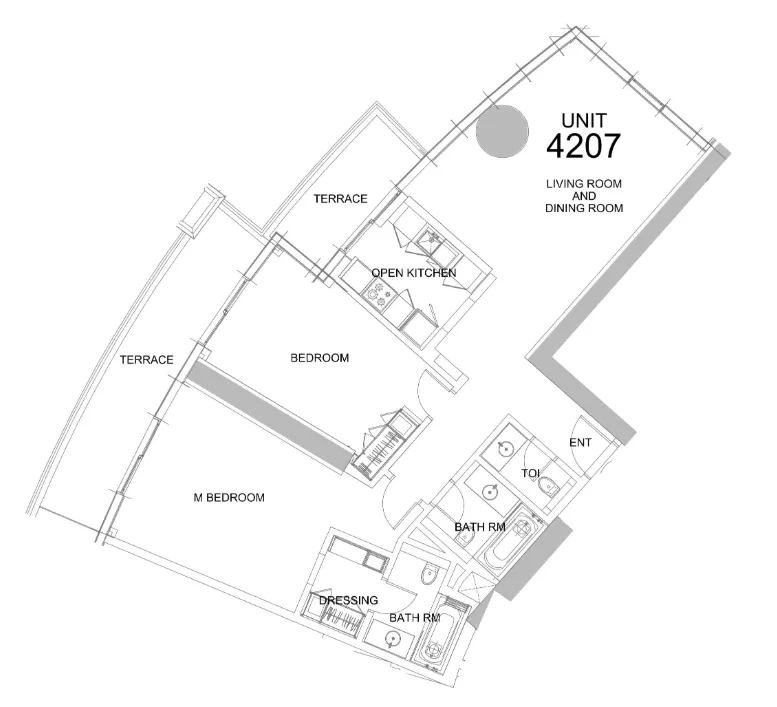 DAMAC Damac Towers by Paramount floor plan