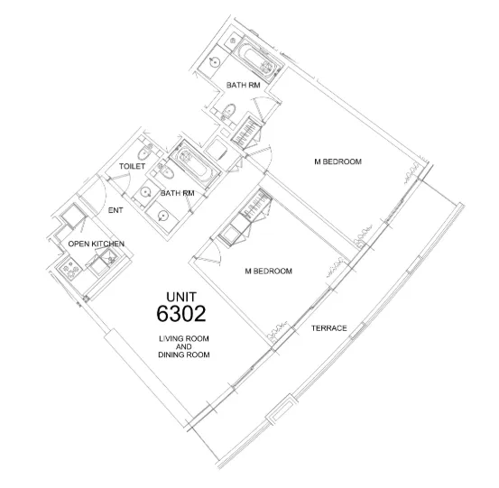 DAMAC Damac Towers by Paramount floor plan