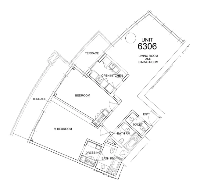 DAMAC Damac Towers by Paramount floor plan