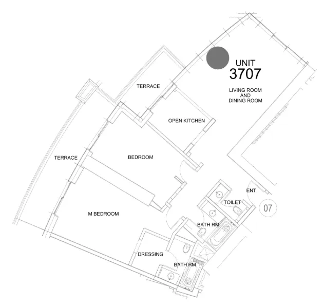 DAMAC Damac Towers by Paramount floor plan