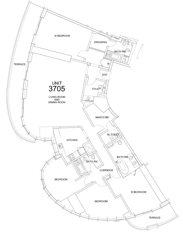 DAMAC Damac Towers by Paramount floor plan